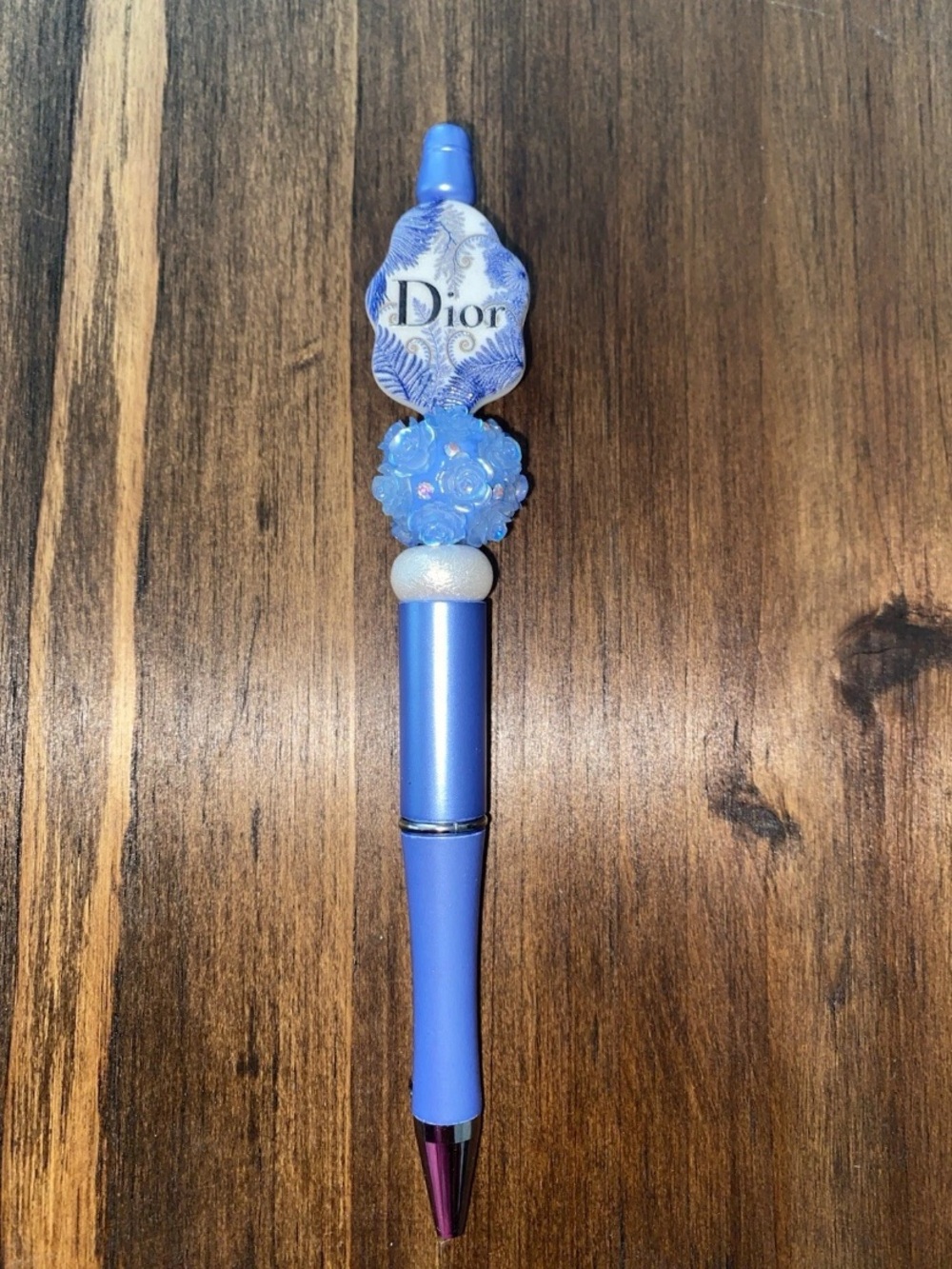 New Blue Decorative Ballpoint Pen
